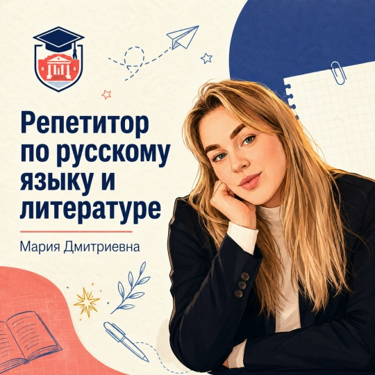 Мария Дмитриевна — Русский язык и литература